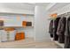 Walk-in closet with shelving and storage space at 134 Wentworth Dr, Henderson, NV 89074