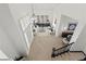 Open-concept living room with plantation shutters and elegant furnishings at 134 Wentworth Dr, Henderson, NV 89074