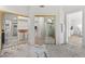 Spacious walk-in closet with shelving and mirrored doors at 134 Wentworth Dr, Henderson, NV 89074
