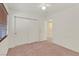 Neutral bedroom with a large closet and landing access at 681 Peach Coral St, Las Vegas, NV 89183