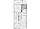 Second floor plan featuring primary suite, balcony, three bedrooms, two baths, and laundry room at 11640 Desert Hollow Ave, Las Vegas, NV 89138