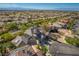 Sprawling estate with lush greenery and mature trees showcases impeccable landscaping and privacy at 1800 Melfi Ct, Henderson, NV 89012