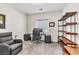 Office featuring neutral paint, carpet, and a window providing ample natural light at 4333 Glossier Ave, North Las Vegas, NV 89084