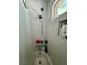 Bathroom shower stall featuring white tiling and dual shower heads at 5157 New Bedford Dr, Las Vegas, NV 89122
