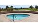 Inviting hot tub overlooks the well-manicured golf course and serene landscape at 9904 Arbuckle Dr, Las Vegas, NV 89134