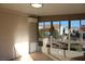 The patio has an additional mini-split air conditioner to maintain a comfortable temperature when in use at 9904 Arbuckle Dr, Las Vegas, NV 89134