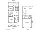 Floor plan showing layout of bedrooms, bathrooms, living spaces, and garage at 10382 Luna Mezzo St Ave # Lot 196, Las Vegas, NV 89141