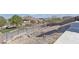 View of backyard grading and rear perimeter fencing at 10729 Marathon Bell Ln, Las Vegas, NV 89129