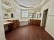 Bright primary bathroom with dual vanities, a soaking tub, and modern fixtures at 108 Spur Ranch Ave, North Las Vegas, NV 89032