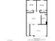 Third story floorplan featuring bedrooms, a loft, bath, and balcony at 1103 Tektite Ave, Henderson, NV 89011