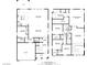 Floor plan of both floors with detailed dimensions of each room's layout, including bedrooms and living spaces at 2581 Tolmezzo St, Henderson, NV 89044