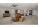 Spacious living room with comfortable seating, stylish furnishings, and an open floor plan at 2581 Tolmezzo St, Henderson, NV 89044