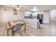 Bright dining area adjacent to a modern kitchen, perfect for gatherings at 2620 Sierra Seco Ave # 101, Las Vegas, NV 89106