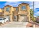 Charming townhome with attached garage and a well-maintained front exterior at 2620 Sierra Seco Ave # 101, Las Vegas, NV 89106