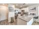 Modern kitchen featuring granite countertops and stainless steel appliances at 2657 Fawn Beige Ct, North Las Vegas, NV 89086