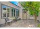 Cozy front porch area with seating and a lemon tree near the entrance at 2885 Red Springs Dr, Las Vegas, NV 89135