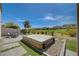 Relaxing hot tub in a backyard setting with desert landscaping and beautiful golf course views at 2885 Red Springs Dr, Las Vegas, NV 89135