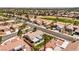 Charming aerial view of a community showcasing well-kept homes and mature trees at 3101 Hayden Ct, Las Vegas, NV 89134