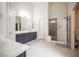 Bright bathroom with walk-in shower at 3696 Waynesvill St, Las Vegas, NV 89122