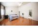 Spacious bedroom with wooden floor at 3696 Waynesvill St, Las Vegas, NV 89122