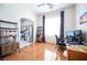 Hardwood floors and view to kitchen and office at 3696 Waynesvill St, Las Vegas, NV 89122