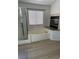 Bathroom featuring bathtub, shower, and granite countertop at 3741 Round Robin St, North Las Vegas, NV 89032