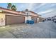Multi-unit residential building featuring multiple garage bays and private parking at 4338 Caliente St # 11, Las Vegas, NV 89119
