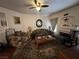 Cozy living room with a ceiling fan and comfortable seating at 4555 E Sahara Ave # 166, Las Vegas, NV 89104