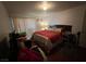 The main bedroom with hardwood floors, natural light, and ample space for relaxation at 4555 E Sahara Ave # 166, Las Vegas, NV 89104