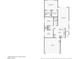 Detailed floor plan showcasing bedrooms, bathrooms, kitchen, living room, and garage layout at 6059 Wheat Penny Ave, Las Vegas, NV 89122