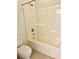 Bathroom featuring a tiled shower and toilet at 7253 Blooming Jasmine Ave, Las Vegas, NV 89117