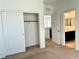 Bright bedroom with a closet and a bathroom at 7253 Blooming Jasmine Ave, Las Vegas, NV 89117