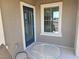 Cozy balcony featuring a small table and chair, perfect for relaxing outdoors at 7334 N Decatur Blvd # 6, Las Vegas, NV 89131