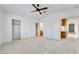 Spacious bedroom featuring double closets and access to an en-suite bathroom for convenience at 9785 Gallo Dr, Las Vegas, NV 89147