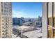 Enjoy a breathtaking city view featuring architectural marvels and mountain scenery at 125 E Harmon Ave # 1620, Las Vegas, NV 89109