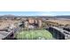 Expansive community golf course offering a lush green landscape and mountain views at 125 E Harmon Ave # 1620, Las Vegas, NV 89109