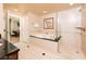 Bathroom with a separate shower, soaking tub and doorway view at 125 E Harmon Ave # 2514, Las Vegas, NV 89109