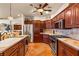 Well-equipped kitchen with stainless steel appliances, ample counter space, and stylish cabinetry at 1253 Country Club Dr, Laughlin, NV 89029