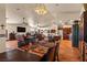 Bright open floorplan integrates dining, living, and kitchen spaces for modern living at 1253 Country Club Dr, Laughlin, NV 89029