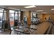 Well-equipped fitness center with modern exercise machines and ample natural light at 150 N Las Vegas Blvd # 2302, Las Vegas, NV 89101