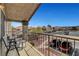 Outdoor balcony area with seating and neighborhood views, perfect for relaxing outdoors at 1575 W Warm Springs Rd # 1124, Henderson, NV 89014