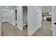 Bright hallway featuring modern interior doors at 1594 Pontine Ct, Henderson, NV 89052