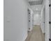 Hallway with white walls and modern doors at 1594 Pontine Ct, Henderson, NV 89052