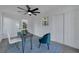 Bright office space features a stylish desk, modern decor, and ample storage at 1594 Pontine Ct, Henderson, NV 89052