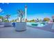 Inviting rooftop pool area with comfortable seating and scenic views, perfect for relaxation and leisure at 200 W Sahara Ave # 3312, Las Vegas, NV 89102