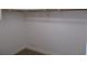 Walk-in closet with rod and shelf for ample storage and organization at 2381 Lilac Cove St, Las Vegas, NV 89135