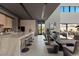Open kitchen with a long island and dining area at 2655 Juniper Branch St, Las Vegas, NV 89117