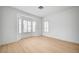 Bedroom with laminate floors, bay windows, and plantation shutters allowing for plenty of light at 2721 Faiss Dr, Las Vegas, NV 89134
