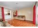 Bright living room, seamlessly connecting to kitchen with a breakfast bar at 2725 S Nellis Blvd # 1052, Las Vegas, NV 89121