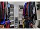 Walk-in closet with a variety of storage options to organize clothing at 2725 S Nellis Blvd # 1052, Las Vegas, NV 89121